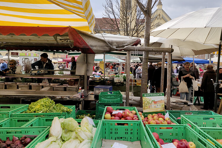 Bauernmärkte in Graz - Standorte und Öffnungszeiten